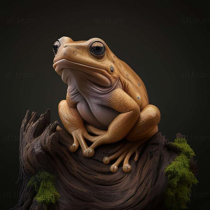 3D model Litoria dux (STL)